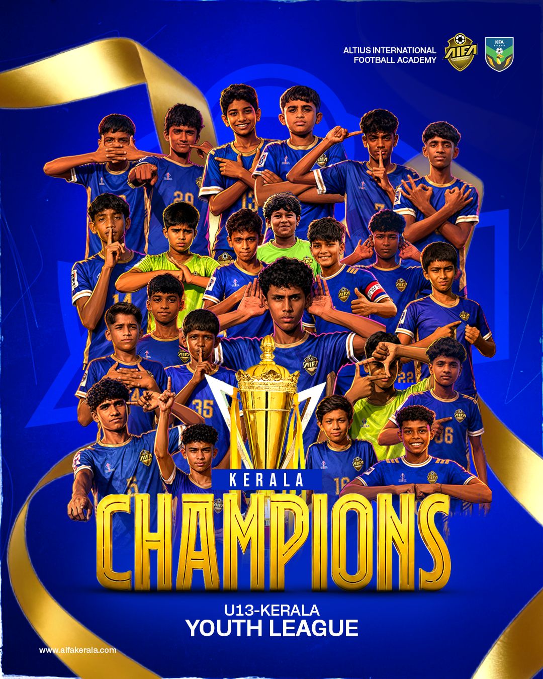 KFA YOUTH LEAGUE U13 CHAMPIONS
